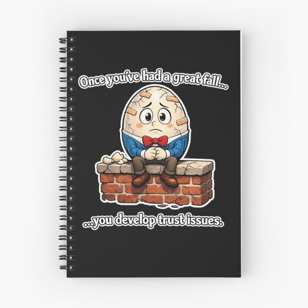 Item preview, Humpty Dumpty Trust Issues Shirt – Funny Nursery Rhyme Humor designed and sold by Laughprints.