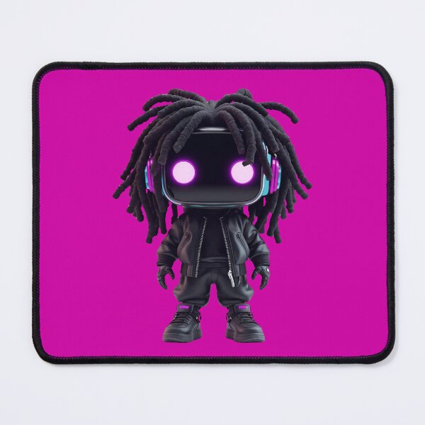 Item preview, Cyberpunk Neon Robot Kid designed and sold by VantagePrints.