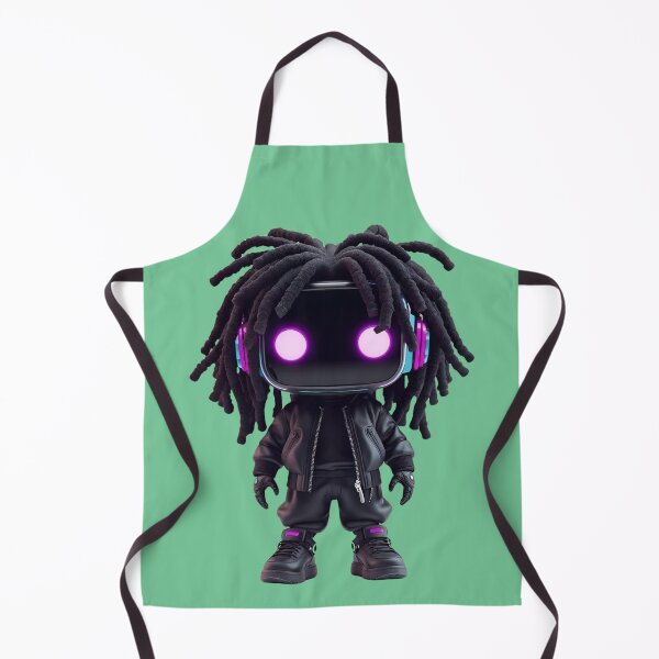 Item preview, Cyberpunk Neon Robot Kid designed and sold by VantagePrints.