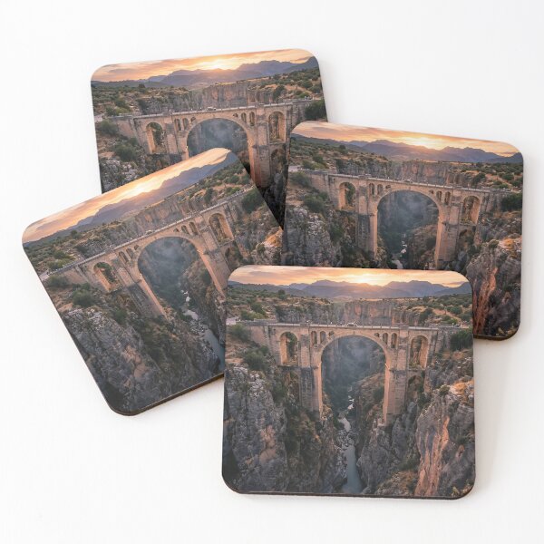 Item preview, Puente Nuevo bridge in Ronda at sunset, Spain designed and sold by Vista Atelier.