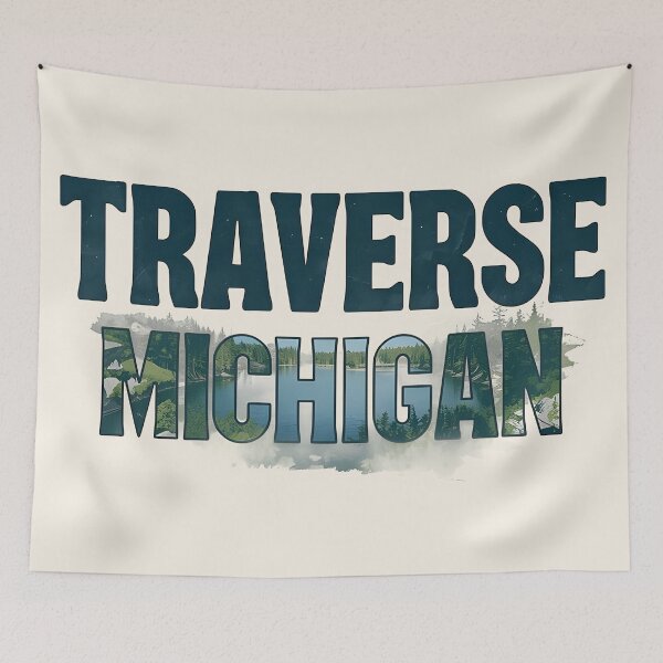 Item preview, Traverse, Michigan, Traverse Michigan, Traverse Mi designed and sold by MoMidoStore.