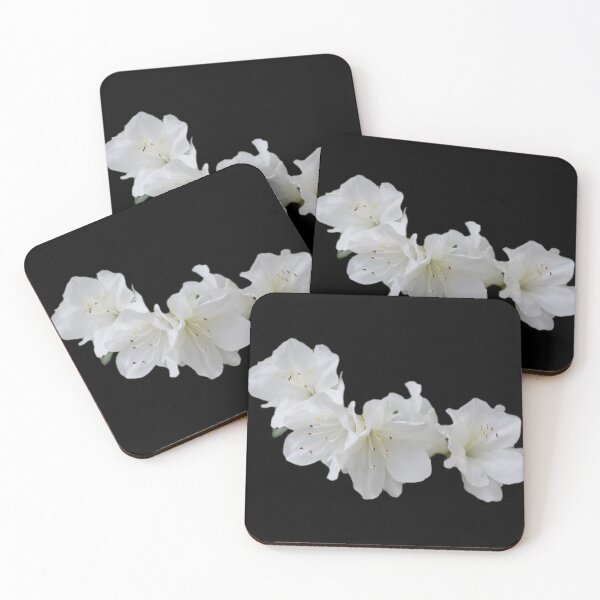 Item preview, Ethereal White Azaleas - Botanical Floral Photography  designed and sold by Blossom-Breeze.