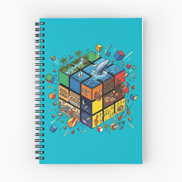 Item preview, Surreal Rubik's Cube Life Miniature Worlds designed and sold by VantagePrints.