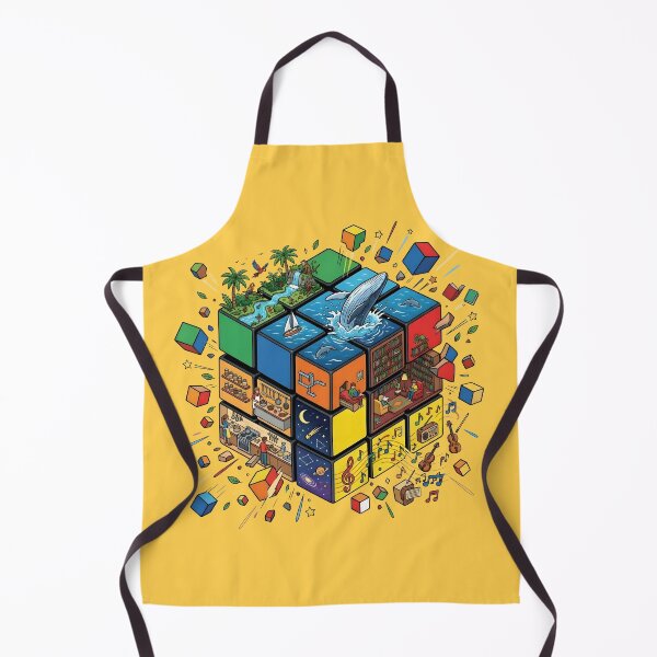 Item preview, Surreal Rubik's Cube Life Miniature Worlds designed and sold by VantagePrints.