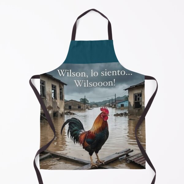 Item preview, Wilson Lo Siento Cast Away Rooster Print designed and sold by AAMHdesigns.