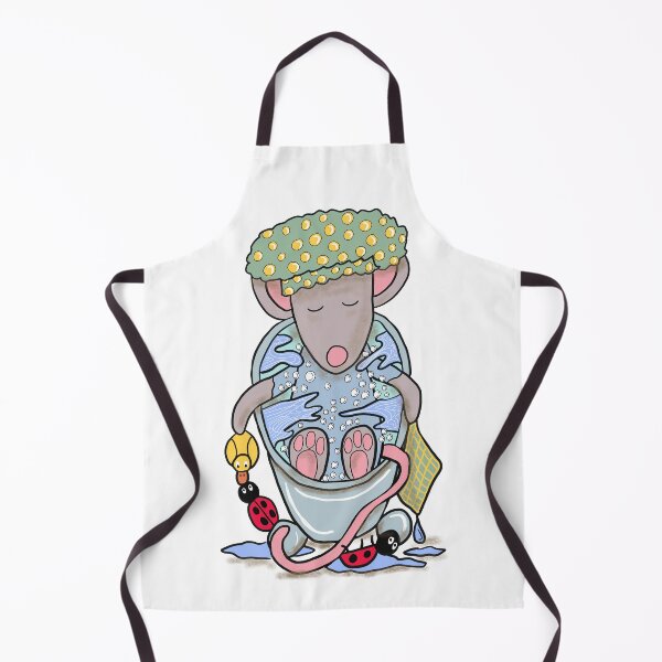 Item preview, Mouse in a bath illustration designed and sold by MondayMouse.