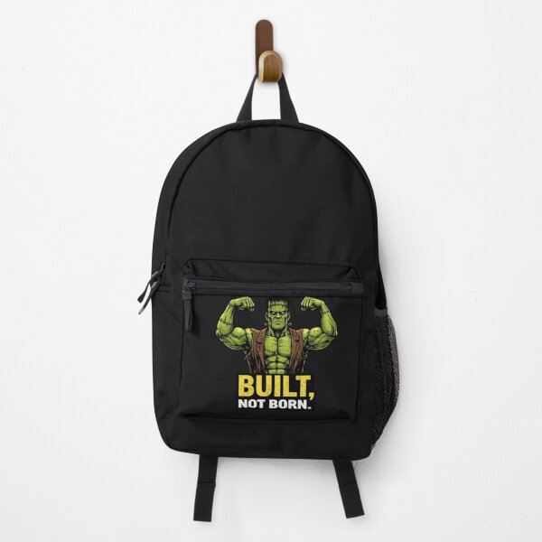 Item preview, Built Not Born Frankenstein Monster Gym Humor designed and sold by Laughprints.