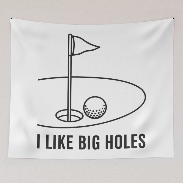 Item preview, I Like Big Holes designed and sold by Amir Faysal.