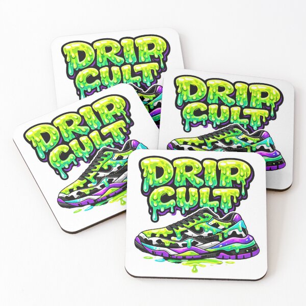 Item preview, DRIP CULT Graffiti Sneaker Streetwear Design designed and sold by Imaginarium of Chaos falcon88 .