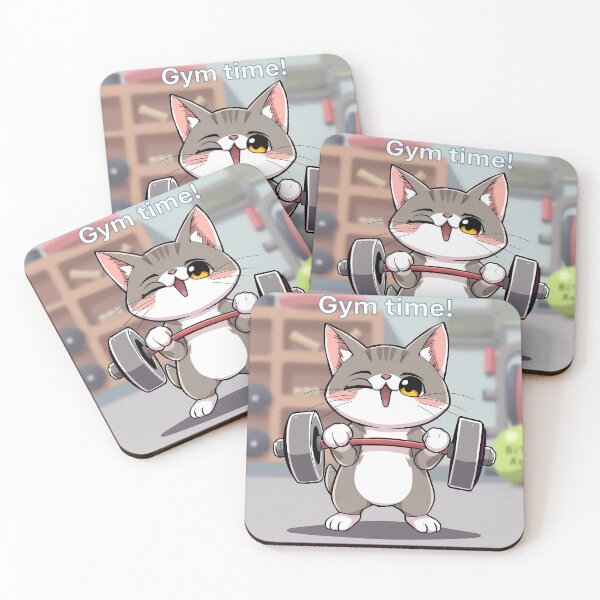 Item preview, Gym time! designed and sold by Kawaii art store.