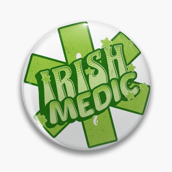 Item preview, Irish Medic green star of life Gift for EMS paramedic Irish pride St. Patrick's Day Gift  designed and sold by HazardPay.