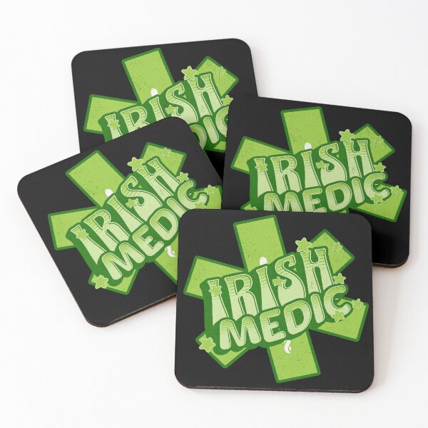 Item preview, Irish Medic green star of life Gift for EMS paramedic Irish pride St. Patrick's Day Gift  designed and sold by HazardPay.