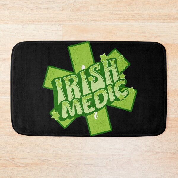 Item preview, Irish Medic green star of life Gift for EMS paramedic Irish pride St. Patrick's Day Gift  designed and sold by HazardPay.