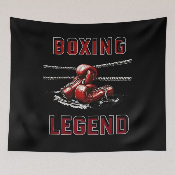 Item preview, Boxing Legend Vintage Gloves Fighter Design designed and sold by Szpaku desart .