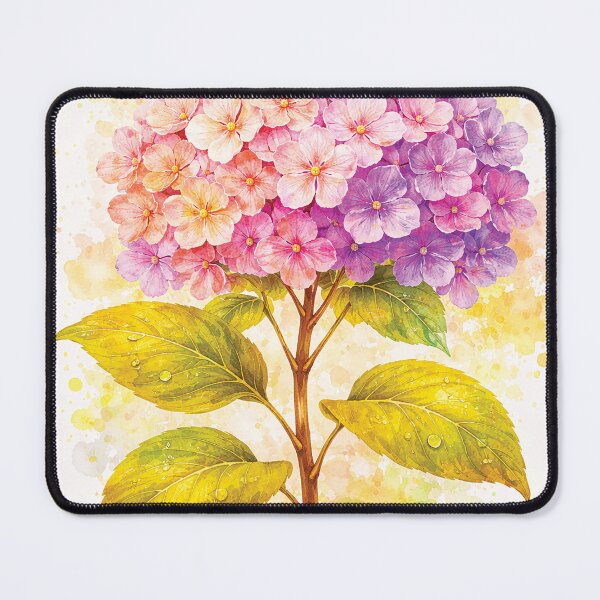 Item preview, Pastel Hydrangea Watercolor Botanical Illustration designed and sold by Gold Turtle Lina.