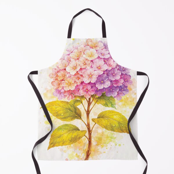 Item preview, Pastel Hydrangea Watercolor Botanical Illustration designed and sold by Gold Turtle Lina.
