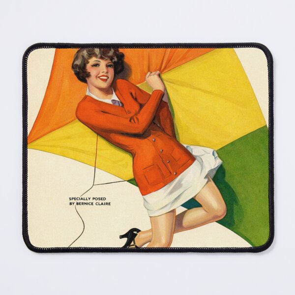 Item preview, Art Deco Poster Film Fun Flapper Umbrella Vintage Art Lovers designed and sold by RickE.