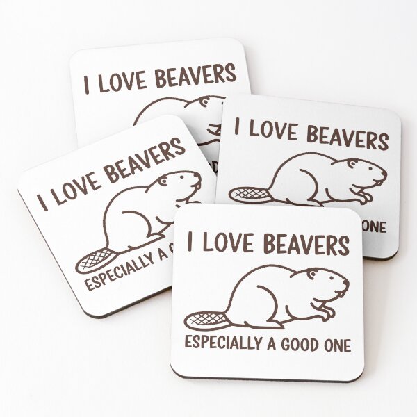 Item preview, I Love Beavers designed and sold by Amir Faysal.