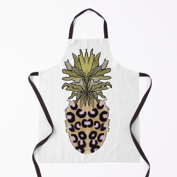 Item preview, Pink Leopard Print Golden Pineapple designed and sold by Theselinara.