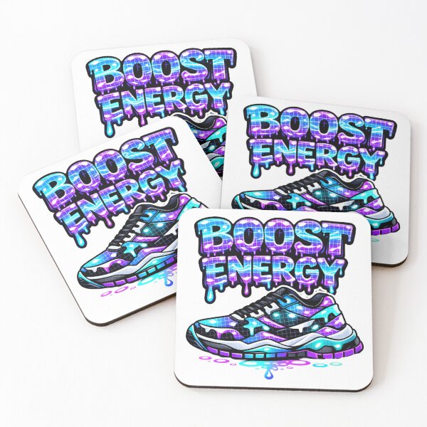 Item preview, BOOST ENERGY Neon Sneaker Streetwear Graphic designed and sold by Imaginarium of Chaos falcon88 .