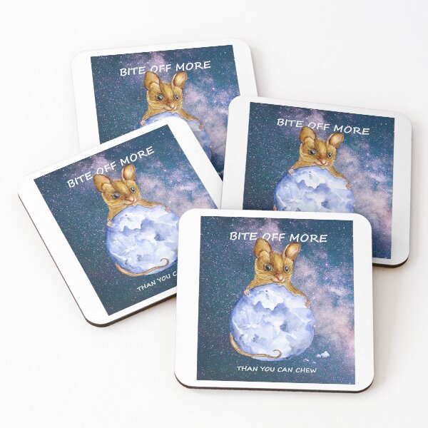 Item preview, Mouse eating the moon designed and sold by peaceofwork.