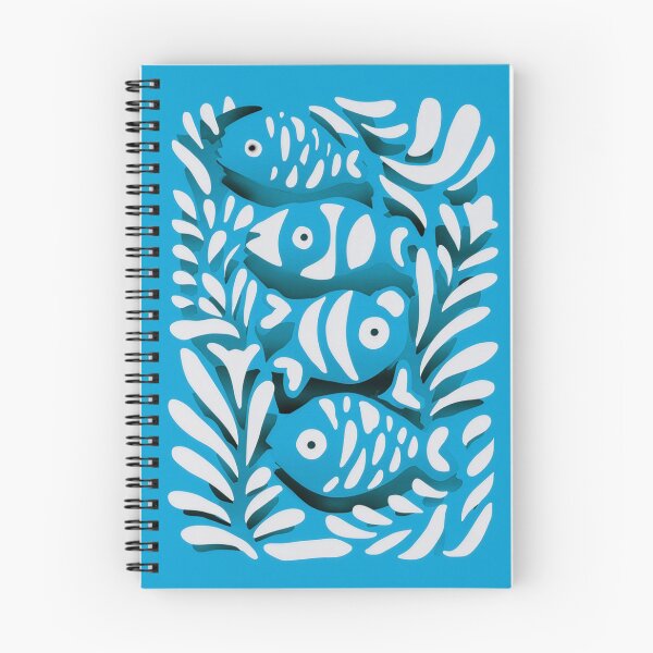 Item preview, Fish Matisse Style Paper Cutout 2 designed and sold by MaryFiore.