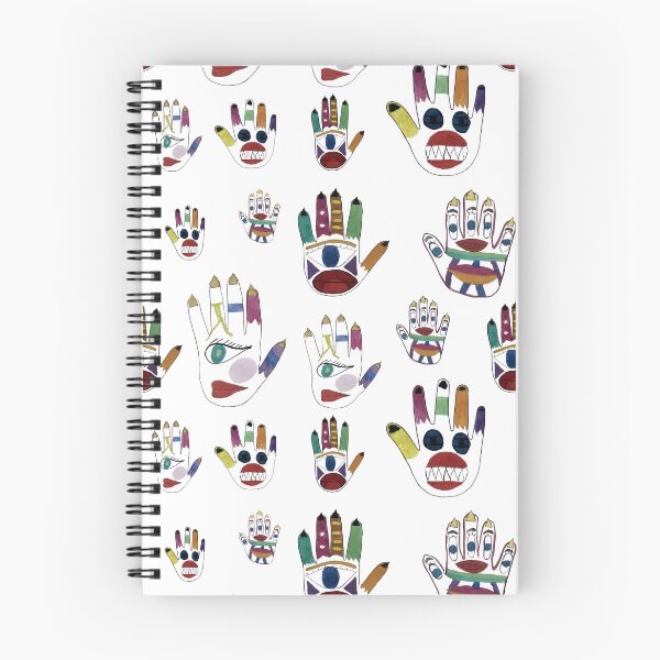 Item preview, Colorful Hamsa Hand / Hand of Fatima - Spiritual Protection Symbol with Boho Pattern designed and sold by Marwamay.