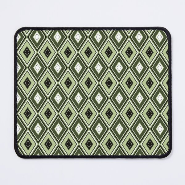 Item preview, Retro Green Diamonds designed and sold by DeaHeidiDesigns.