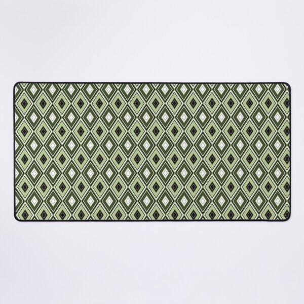 Item preview, Retro Green Diamonds designed and sold by DeaHeidiDesigns.