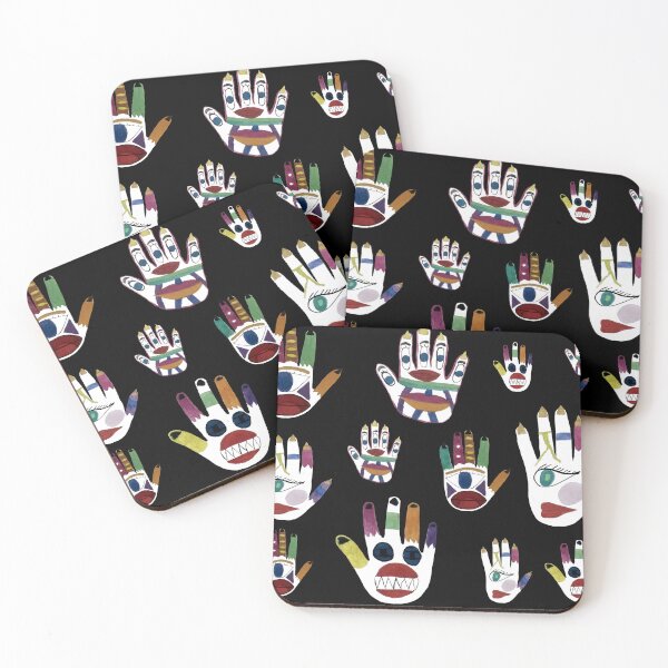 Item preview, Colorful Hamsa Hand | Kef Mariam Protection Art – Unique & Modern Design designed and sold by Marwamay.