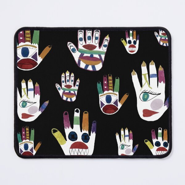 Item preview, Colorful Hamsa Hand | Kef Mariam Protection Art – Unique & Modern Design designed and sold by Marwamay.