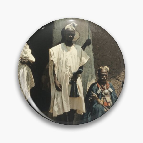 Item preview, Vintage West African Chief Portrait - Traditional Regal Photography - Heritage Art designed and sold by Maxi-Decor.
