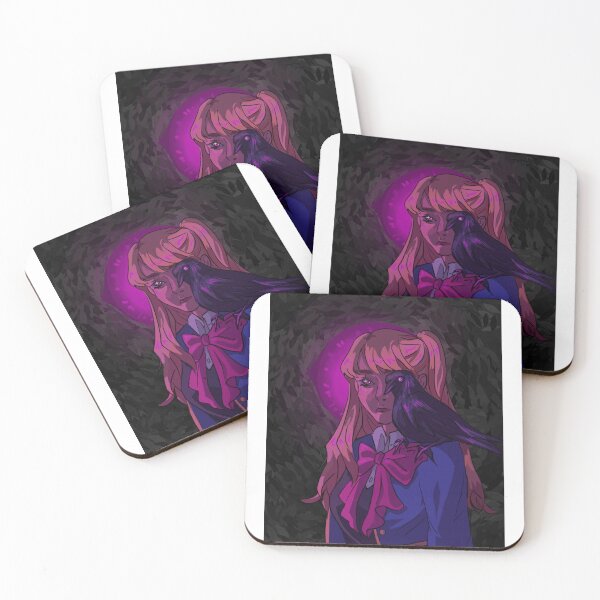 Item preview, Ruby Hoshino Crow Print designed and sold by The-Marsh-Hare.