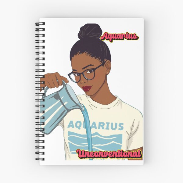 Item preview, Astrology Series Aquarius designed and sold by BadNBlerdy.