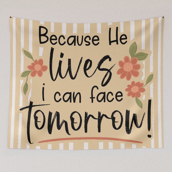 Item preview, Because He Lives - Easter Hymn designed and sold by Willow & Grace Designs.