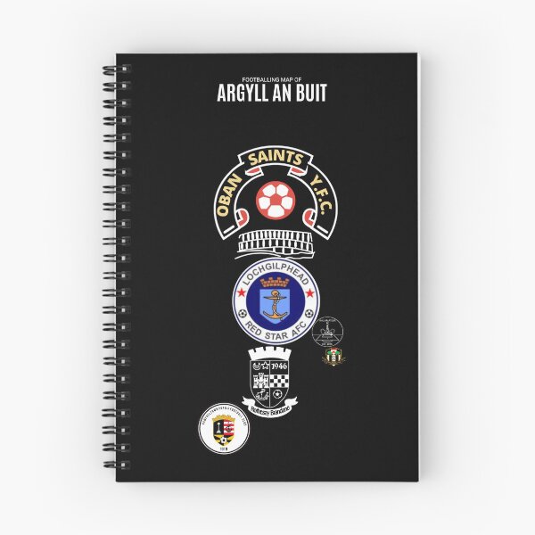 Artikelvorschau, Fußballkarte von Argyll an Buit entworfen und verkauft von Footy-Maps.