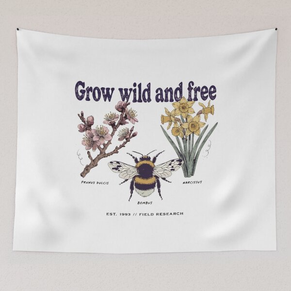 Item preview, Grow wild and free designed and sold by Stellar Geometry.