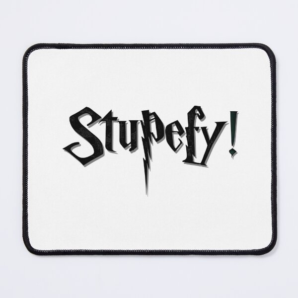 Item preview, Stupefy Magic Spell Typography – Wizard Duel Fantasy Design designed and sold by inallusha.