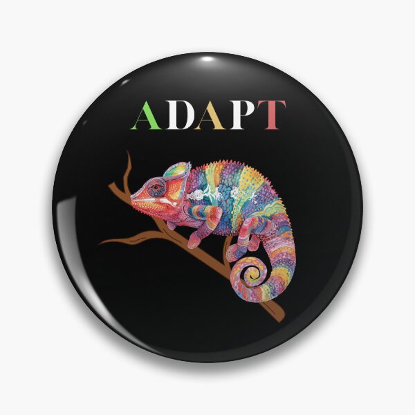 Item preview, Adapt – Psychedelic Chameleon Transformation Art designed and sold by Aquarius-club.