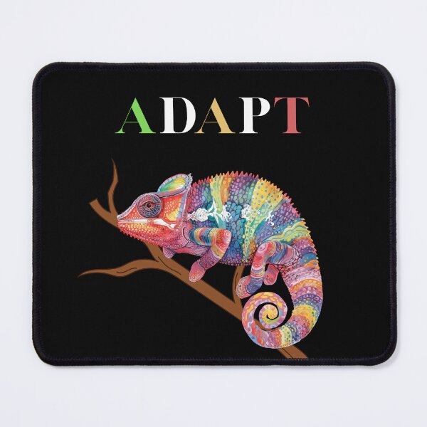 Item preview, Adapt – Psychedelic Chameleon Transformation Art designed and sold by Aquarius-club.