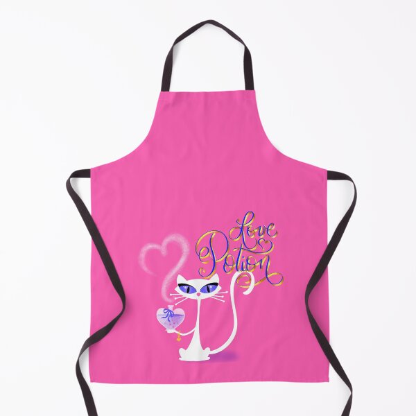 Item preview, Love Potion Valentine Cat Art Print designed and sold by What a Great Shop!.