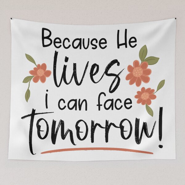Item preview, Because He Lives - Easter Hymn designed and sold by Willow & Grace Designs.