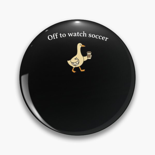 Item preview, Off To Watch Soccer Goose Funny Soccer Mom Goose designed and sold by krystalRomanart.