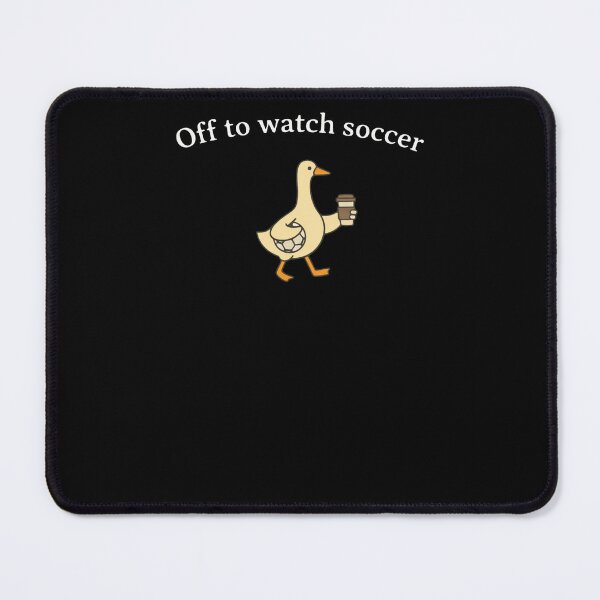 Item preview, Off To Watch Soccer Goose Funny Soccer Mom Goose designed and sold by krystalRomanart.