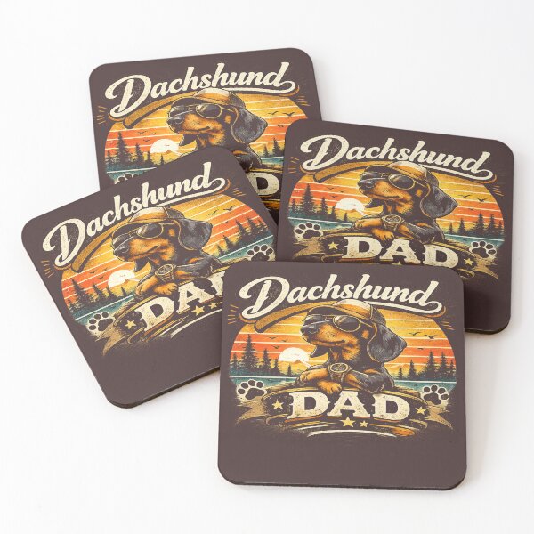 Item preview, Dachshund dad  designed and sold by MoosElkPL.