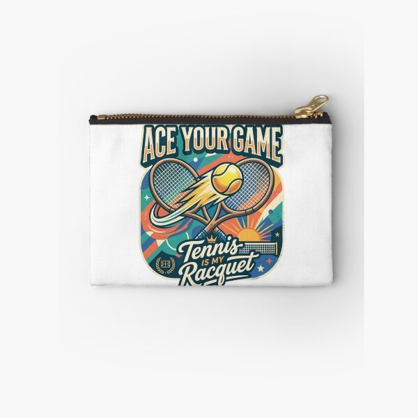 Item preview, Ace Your Game - Retro Tennis Racquet Court Aesthetic designed and sold by Wear Sculpt.