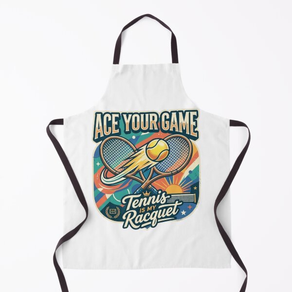Item preview, Ace Your Game - Retro Tennis Racquet Court Aesthetic designed and sold by Wear Sculpt.