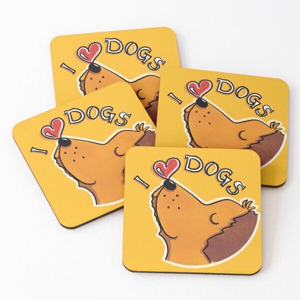 Item preview, I love dogs designed and sold by AnnaSzuecs.