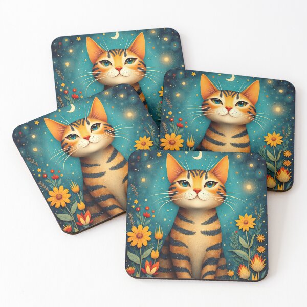 Item preview, Happy Cat designed and sold by Kallak-AI-Art.