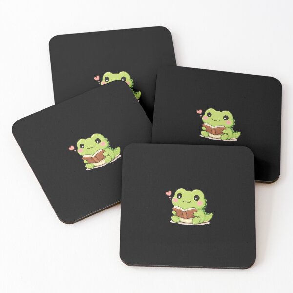 Item preview, Cute reading crocodile designed and sold by franky-and-art.